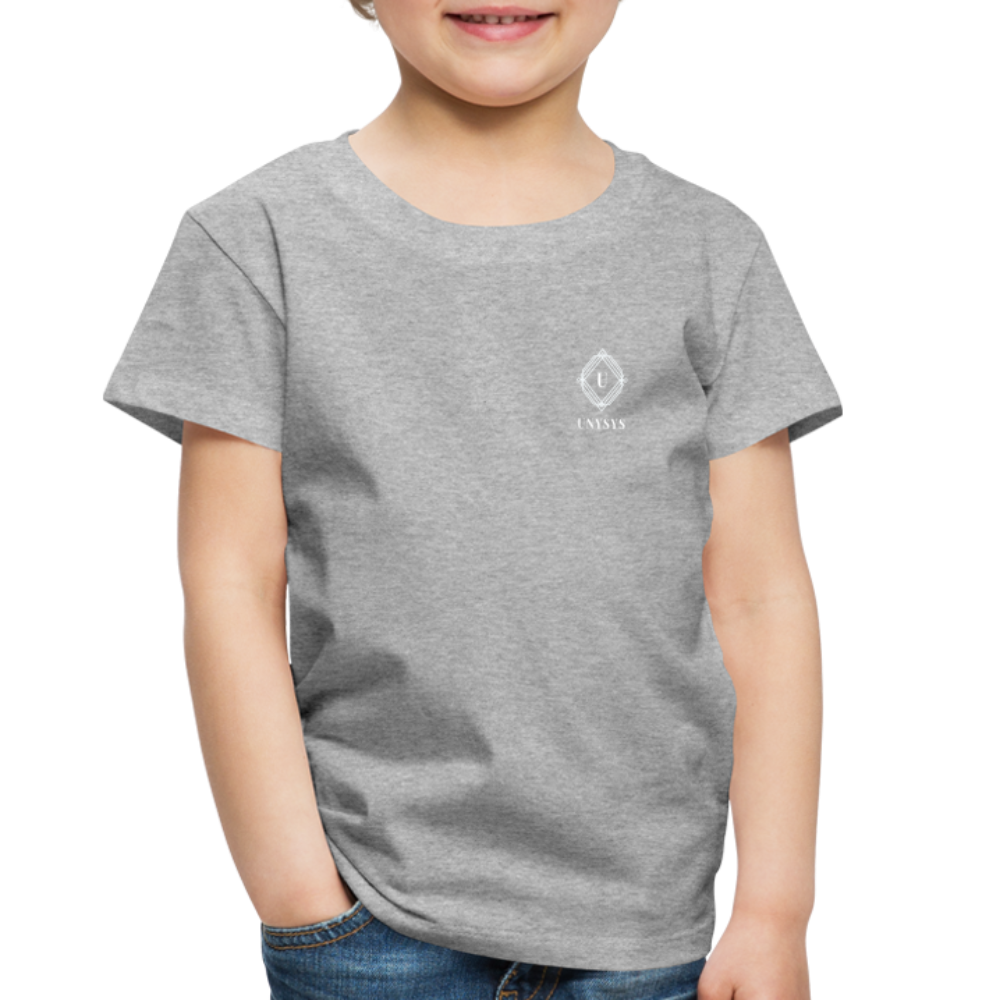 Toddler Premium T-Shirt Unysys - heather gray