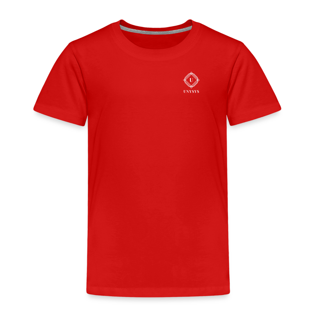 Toddler Premium T-Shirt Unysys - red