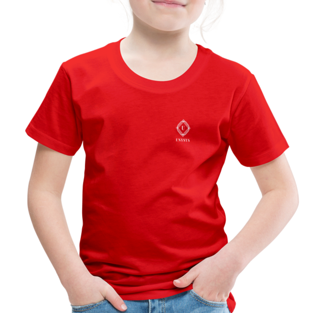 Toddler Premium T-Shirt Unysys - red