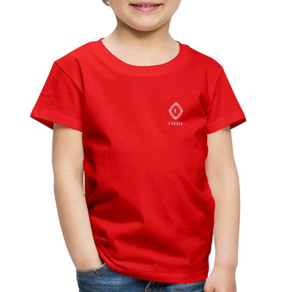 Toddler Premium T-Shirt Unysys - red