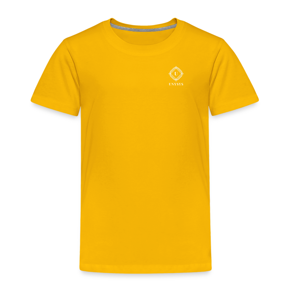 Toddler Premium T-Shirt Unysys - sun yellow