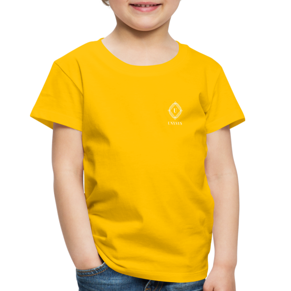 Toddler Premium T-Shirt Unysys - sun yellow