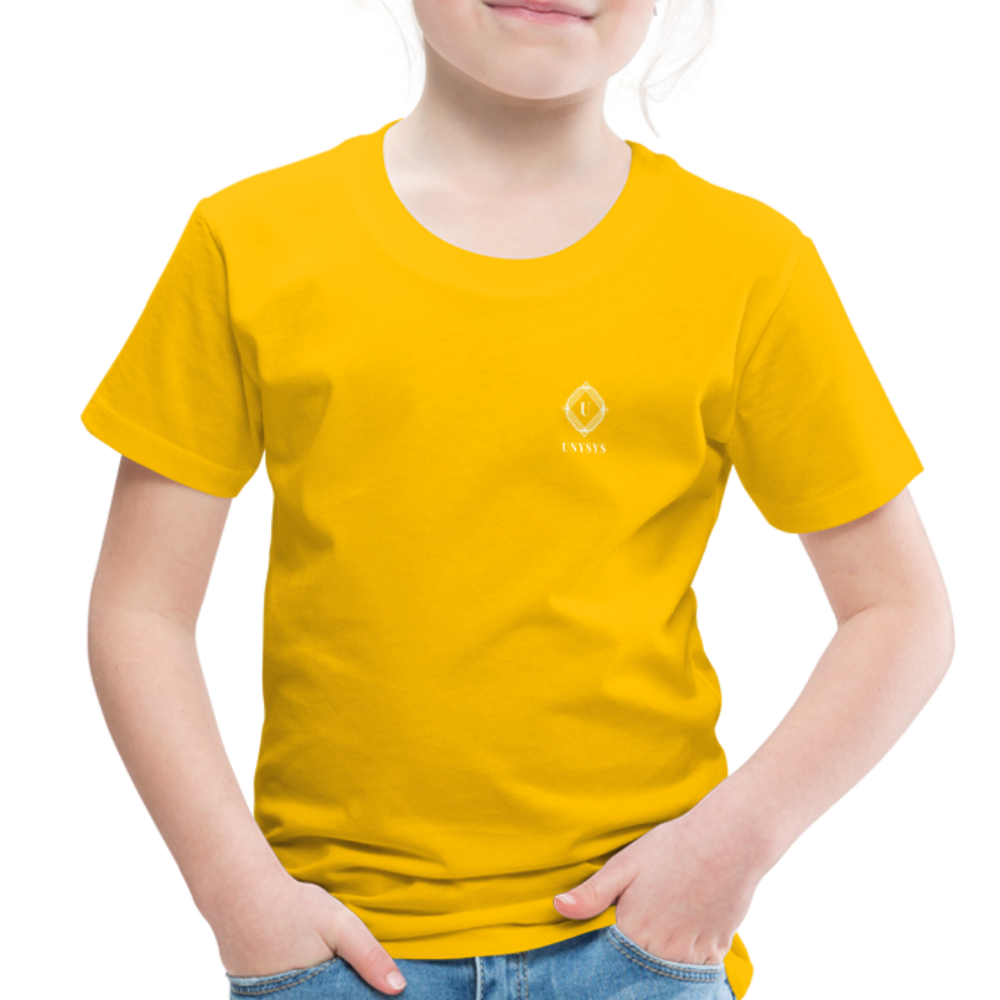 Toddler Premium T-Shirt Unysys - sun yellow