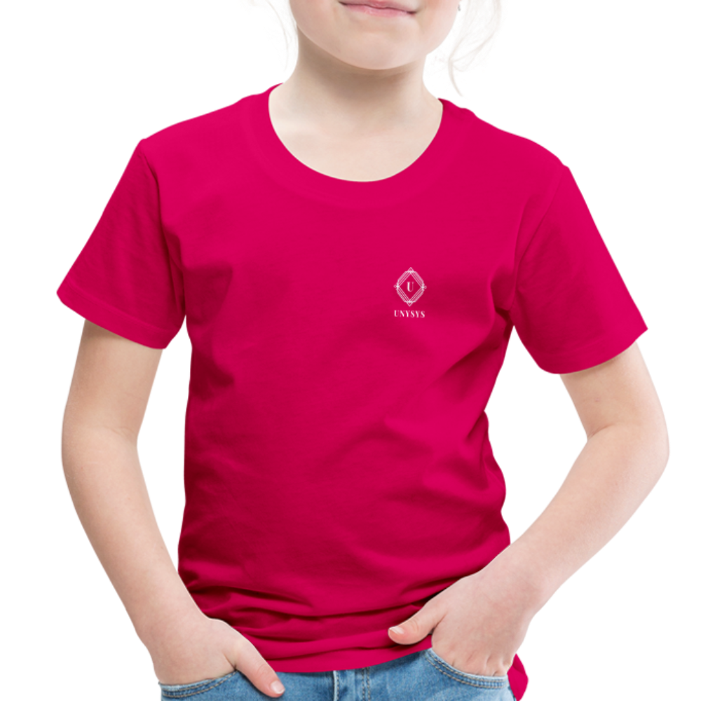 Toddler Premium T-Shirt Unysys - dark pink