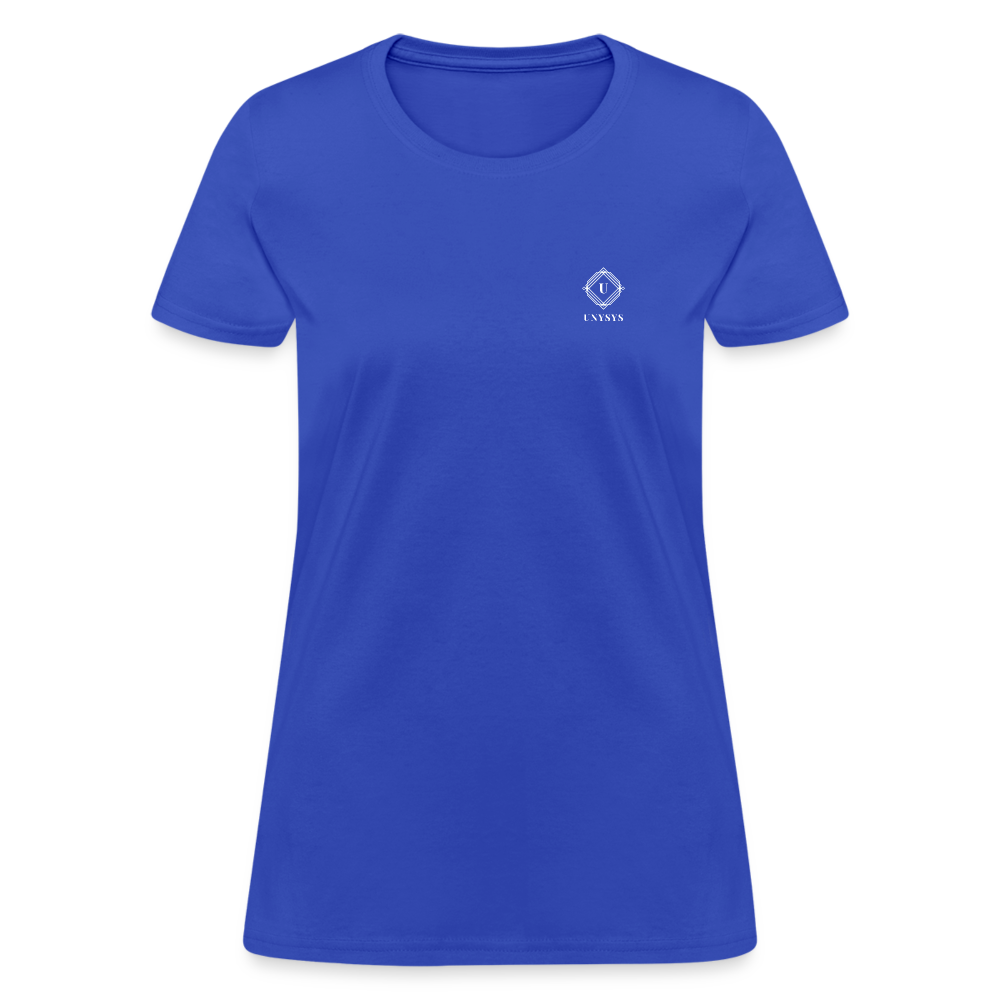 Women's T-Shirt Unysys - royal blue