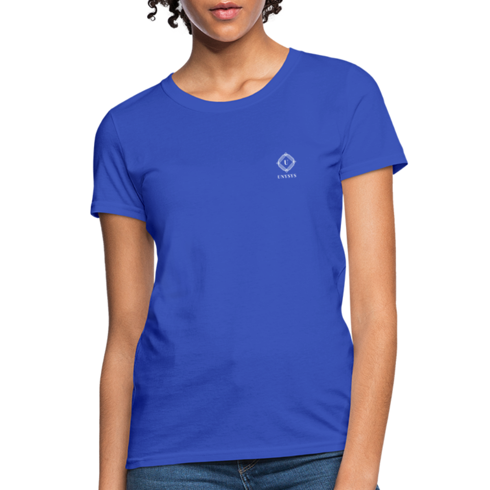 Women's T-Shirt Unysys - royal blue