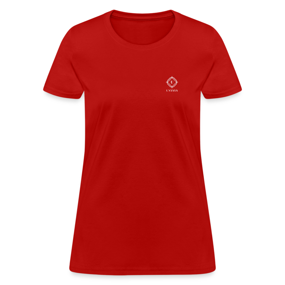 Women's T-Shirt Unysys - red