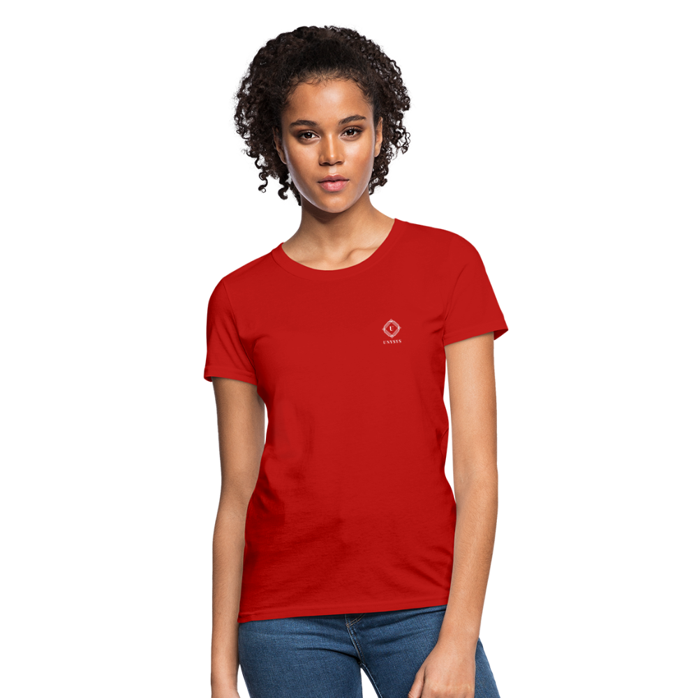 Women's T-Shirt Unysys - red