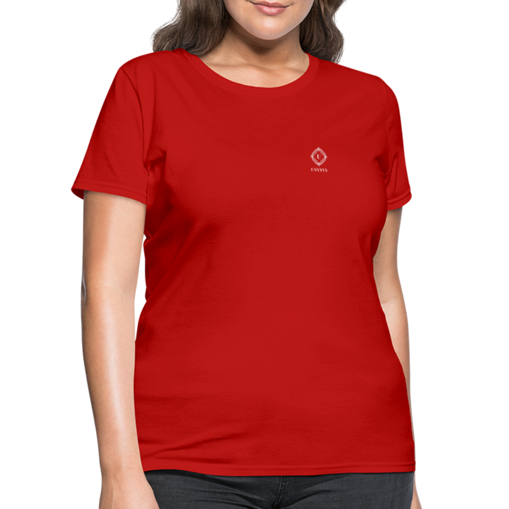 Women's T-Shirt Unysys - red