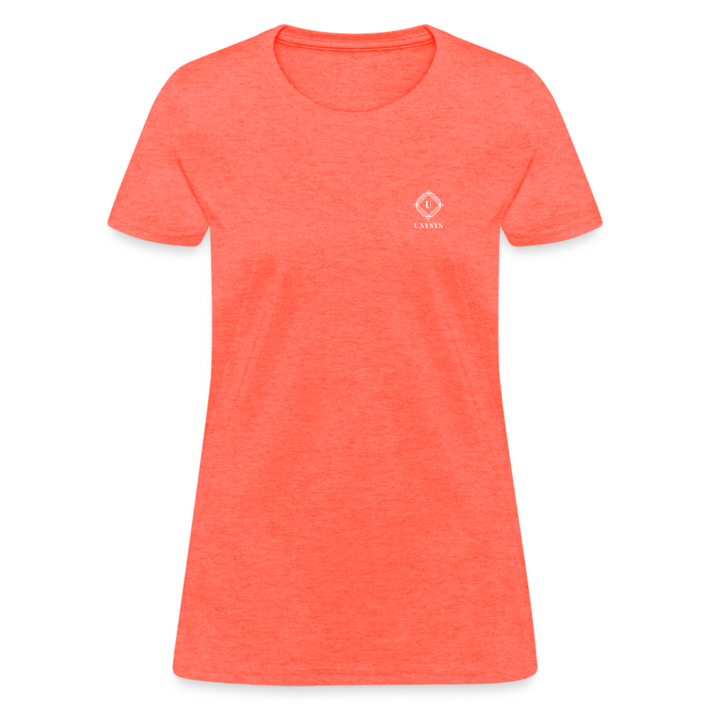 Women's T-Shirt Unysys - heather coral