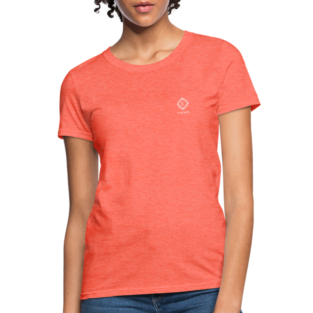 Women's T-Shirt Unysys - heather coral