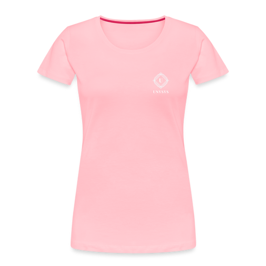 Women’s Premium Organic T-Shirt Unysys - pink