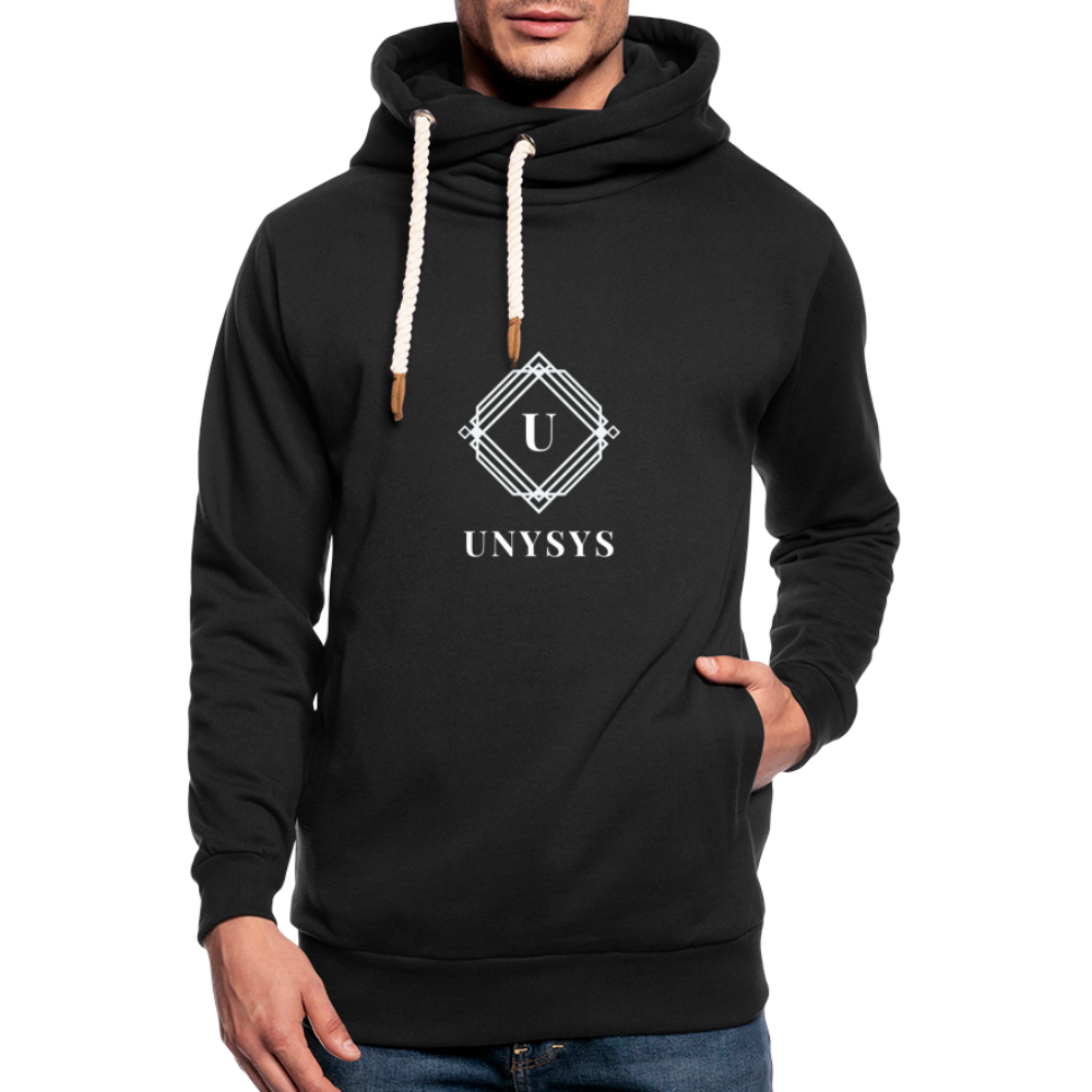 Shawl Collar Hoodie Unysys - black