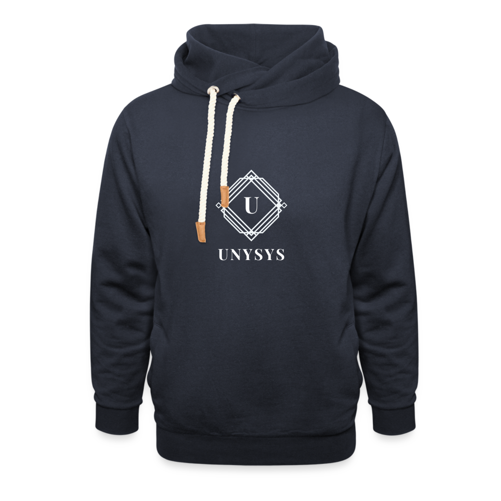 Shawl Collar Hoodie Unysys - navy