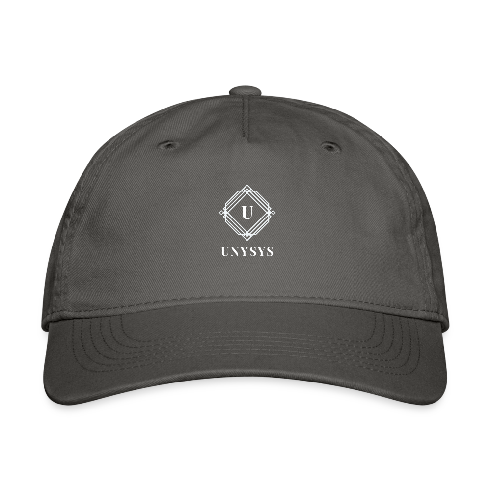 Organic Baseball Cap Unysys - charcoal