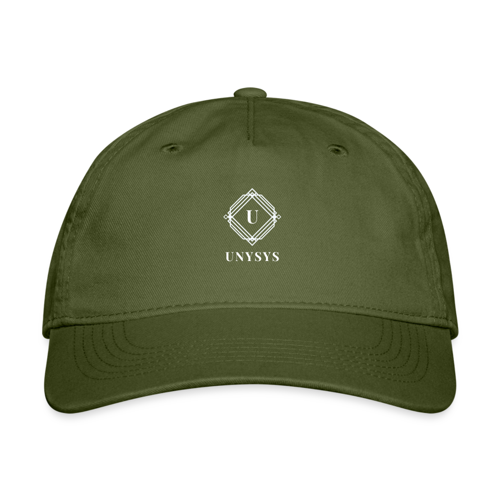 Organic Baseball Cap Unysys - olive green